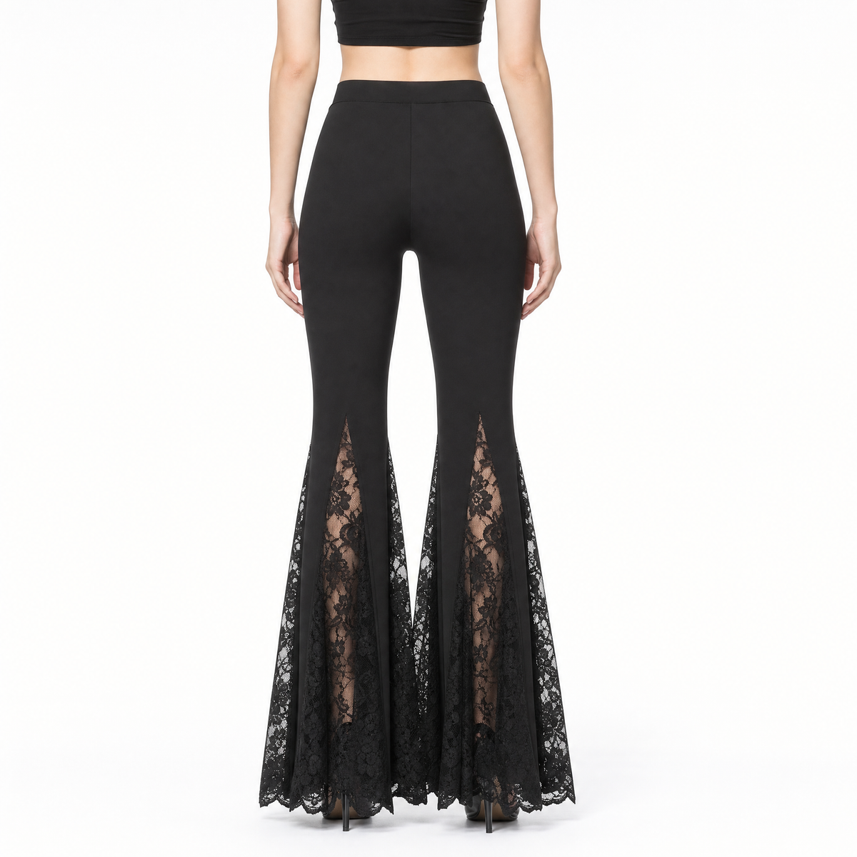 Cathedral Lace Flare Pants